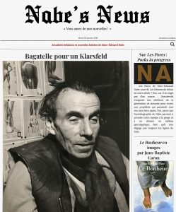 Nabe's News - Numéro 11 - Céline - Ariel Zenon - Yann Barte - Usul - Gérard Guégan - Schuhl - Romain Ventura
