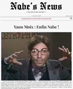 Nabe's News - Numéro 22 - Yann Moix