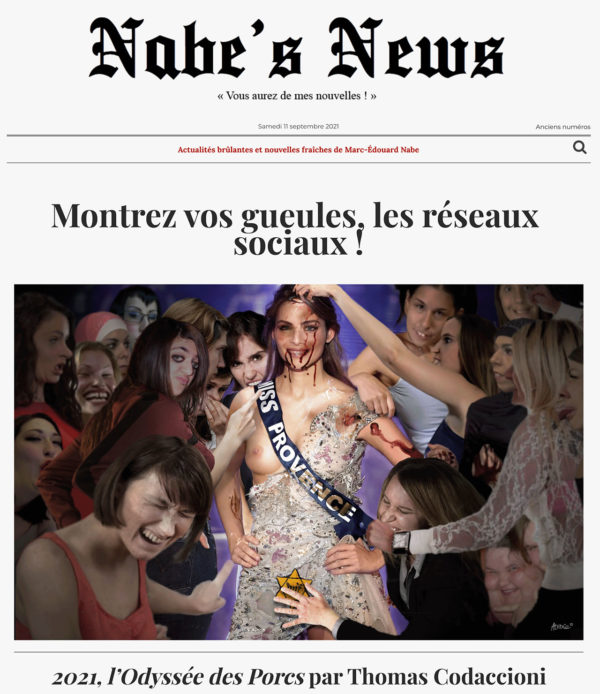 Nabe's News - Numéro 29 - Nabe's News - Numéro 29 Miss France Les Porcs 2 - Pierre Cormary - Daniel Conversano - Ariane Chemin - Delphine Volange